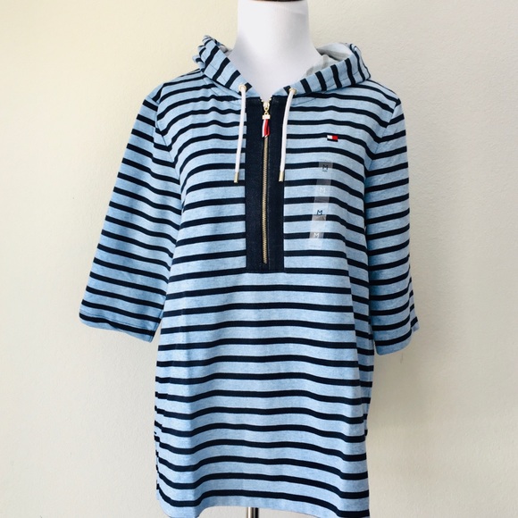 New! Tommy Hilfiger Tunic Sweatshirt, M - Picture 1 of 8